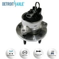 thumbnail image 5 of Detroit Axle - 8pc Front Suspension Kit for Chevy Cobalt HHR Pontiac G5 Pursuit 2 Ready Struts 2 Wheel Bearing Hubs 2 CV Axle Drive Shafts 2 Outer Tie Rods Replacement [ABS Models 5-Lug], 5 of 5