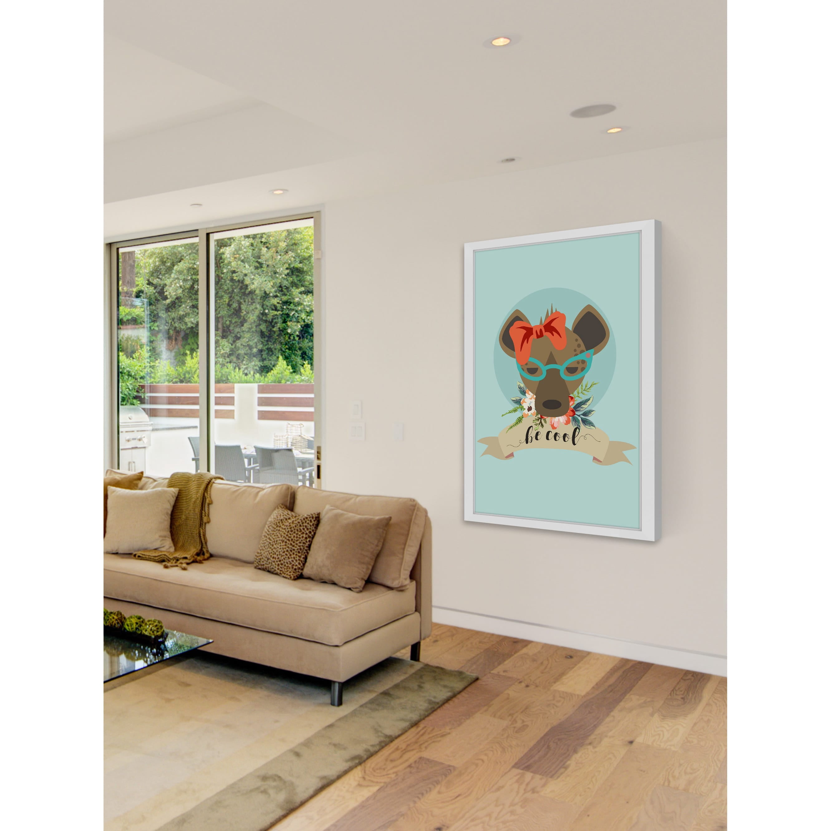 Marmont Hill "Be Cool" Framed Painting Print
