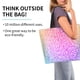 thumbnail image 2 of Disketp Colorful Glitters Bolsa Tote Estampada para Mujer, Bolso de Hombro y de Mano para Compras y Viajes, 2 of 8