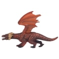 thumbnail image 1 of Figura de dinosaurio volador de imitación de dragón de fuego, de aspecto realista, para decoración de colección., 1 of 14