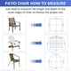 thumbnail image 3 of Funda Para Muebles De Patio, Dobladillo Elástico, Impermeable, Parte Inferior, Cubierta Para Silla De Exterior Con Bolsa De Almacenamiento Para Césped, 3 of 7