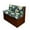 Daisy, variant on XYZCANDO Mushroom RV Dinette Cushions Comfortable RV Accessories for Inside Furniture Covers for Sofa and Loveseat Universal 2 Seat Couch Cover Washable Slipcovers for RV Camper Car Bench Black