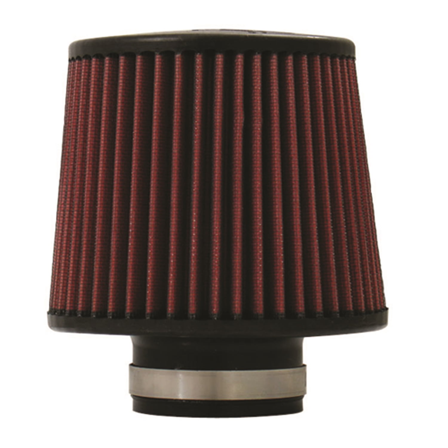 Injen High Performance Air Filter 2.50 Black Filter 6 Base / 5 Tall