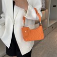 thumbnail image 3 of Bolso de hombro informal para mujer bolso de hombro pequeño de PU Simple bolso de hombro con asa, 3 of 9