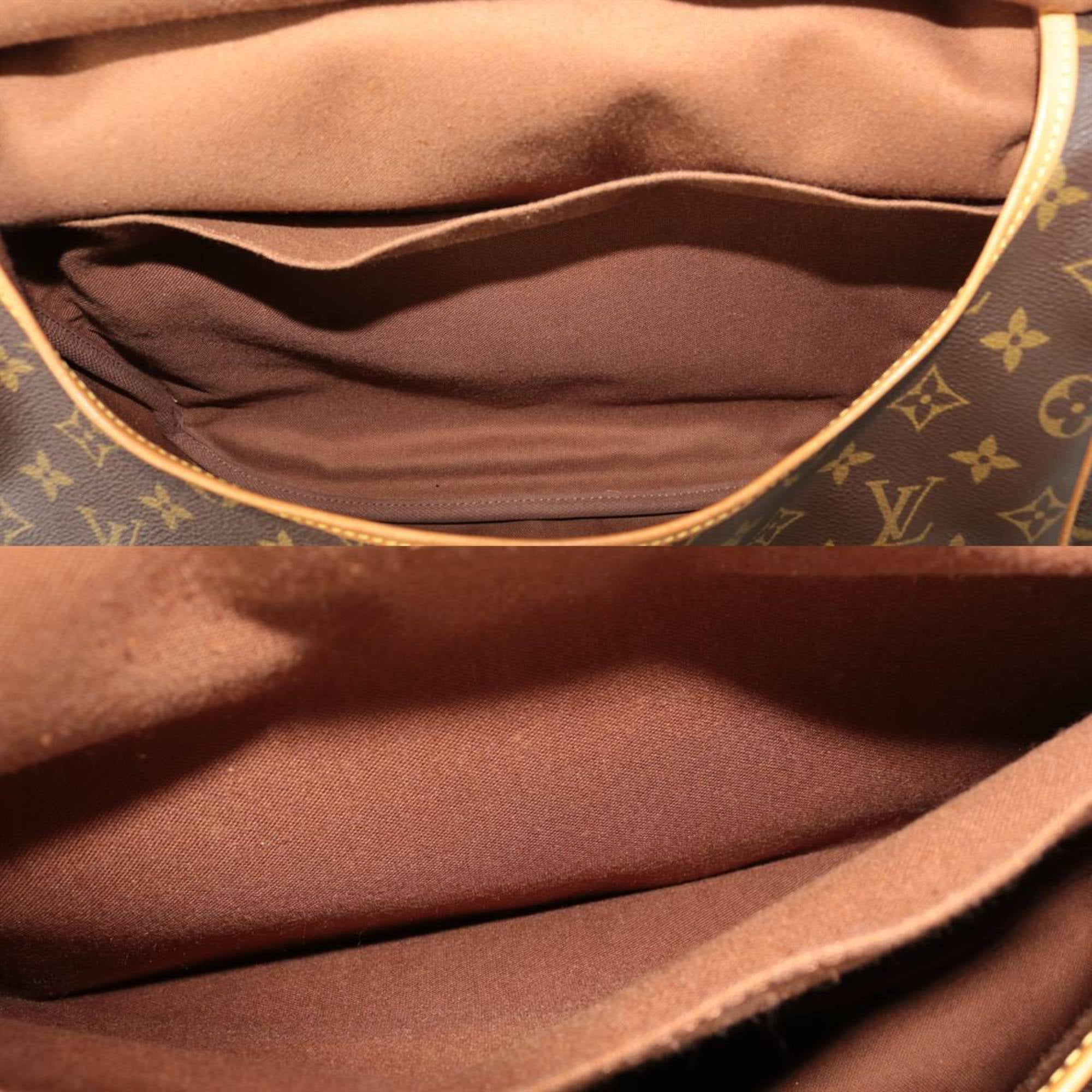 Louis Vuitton Saumur 35 Messenger Bag (Authentic Pre-Owned) Leather 48H  Brown