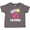 Charcoal Grey, variant on Inktastic 4th Birthday 4 Year Old Girls Rainbow Star Girls Toddler T-Shirt