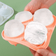 thumbnail image 4 of Moldes para cubitos de hielo en forma de rosa, de silicona, con forma de flor y forma de cubo redondo para enfriar whisky, cócteles, jugo de bourbon, sin BPA, 4 of 5