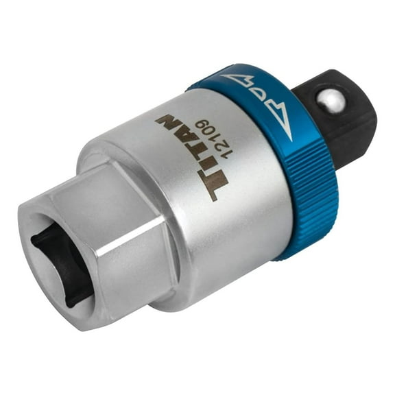 12109 1/2-Inch Drive Ratcheting Breaker Bar Adapter