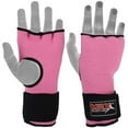 thumbnail image 2 of MRX Gel Padded Inner Gloves With Long Wrist Wrap For Wrist Support Multi Colors (Pink, X-Large), 2 of 5