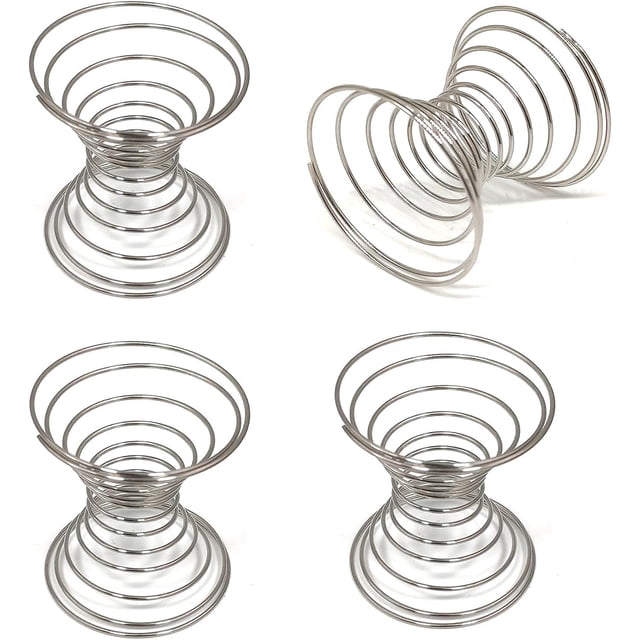 4PCS 304 Stainless Steel Replacement Spring Shaker Ball Wire Whisk Mixer Mixing Ball Cup Blend Shaker