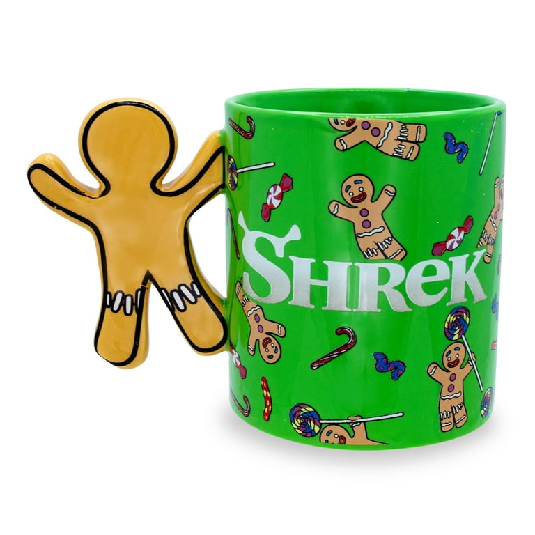 Funny Shrek Up Meme Coffee Ceramic Mug