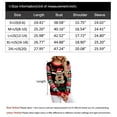 thumbnail image 6 of Chritsmas Sweaters for Women Crewneck Funny Santa Snowflake Print Color Block Long Sleeve Knit Cute Holiday Ugly Christmas Pullover Sweaters Tops Alsol Lamesa, 6 of 6