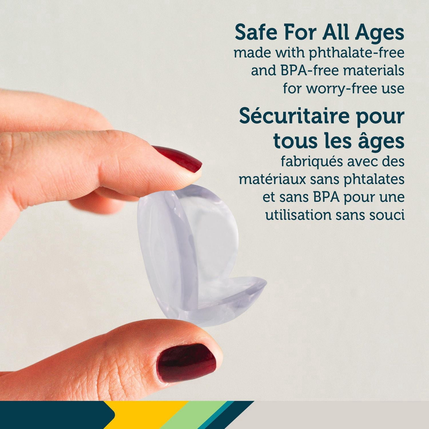 Protège-coins transparents de Safety 1st (12 pces)
