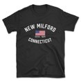 thumbnail image 1 of New Milford Connecticut Patriot Men's Cotton T-Shirt, 1 of 1
