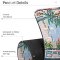 thumbnail image 4 of Yayeee Faucet Mat for Kitchen Sink 14.7" Diatomite Long Splash Guard Pad, Floral Seaside, 2 Pack, 4 of 7