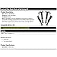 thumbnail image 4 of Marketplace Auto Parts Front and Rear Shock Strut and Coil Spring 4 Piece Kit - Compatible with 2003-2007 Cadillac CTS (without Automatic Leveling System), 4 of 4