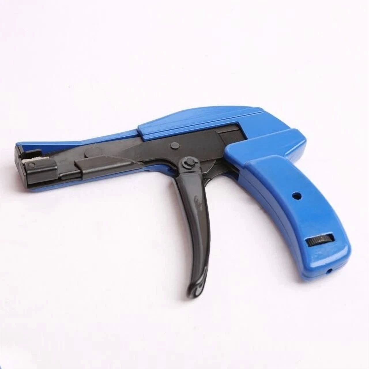 CIRCLE- 7 In Length Zip Tie Gun Tension Fastening Tool 1 Motion Tie & Cut Off Cable Ties