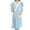 Blue, variant on CSCHome Coral Velvet Bathrobe Robes for Women Thickened Soft Absorbent Can Be Wrapped Home Pajamas Hotel Bathrobe