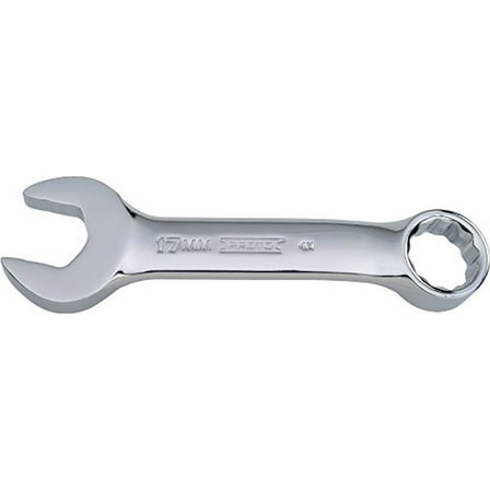Proto - Full Polish Metric Short Combination Wrench 17 mm - 12 Pt. (J1217MES)