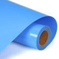 thumbnail image 1 of RENLITONG Vinilo termoadhesivo HTV azul cielo, rollo de 12 pulgadas por 10 pies, vinilo de transferencia de calor para camisetas, rollos HTV para todas las máquinas cortadoras, fácil de cortar y deshe, 1 of 1