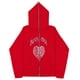 thumbnail image 1 of 2023 Sudaderas con corazones rojos oscuros europeos y americanos para hombres y mujeres sudaderas con capucha parejas góticas Harajuku sudaderas con cremallera larga de gran tamaño, 1 of 5