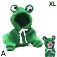 thumbnail image 6 of Winter Warm Cute Plush Dog Coat Hoodies for French Bulldog, Pet Halloween Frog C8T1, 6 of 7