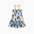 thumbnail image 4 of Disney Stitch Assorti pour la Famille NaiaTM Stitch de Natation Imprimé de Plantes Tropicales Robe/tee/cache-Couche Sans Manches, 4 of 9