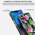 thumbnail image 3 of Flower Jungle Case for iPhone 11,Aesthetic Colourful Floral Pattern Soft TPU Full Cover Case, 3 of 5
