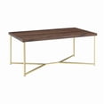 thumbnail image 6 of 2-Piece Coffee Table Set - Dark Walnut and Gold, 6 of 6