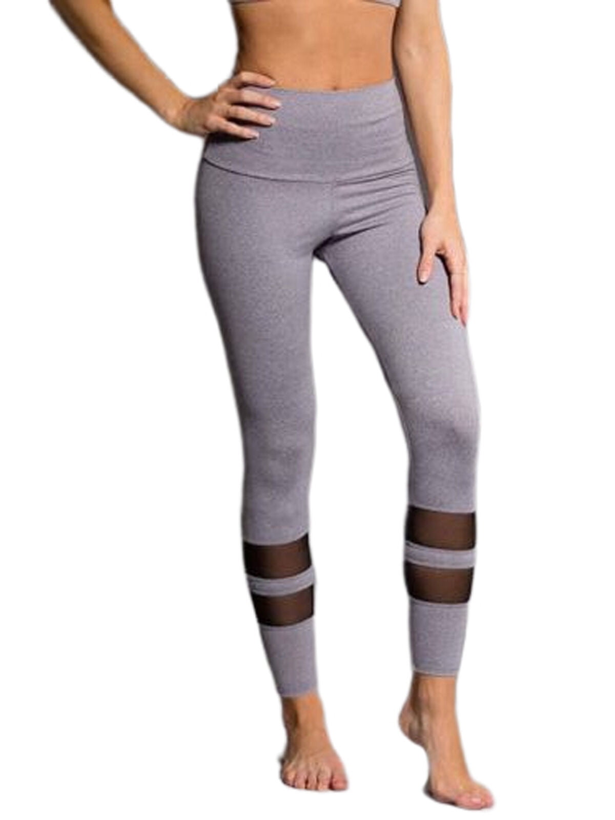 Women High Waist Stretch Leggings Fitness Yoga Pants Athletic Gym Sport Trousers