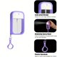 thumbnail image 2 of Card Shape Perfume Atomizer - Refillable Clear Spray Bottles - Suitable For Water Alcohol Makeup Remover Toner Air Freshener Moisturizer Hand Sanitizer - Travel Essentials, 2 of 4