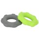 thumbnail image 3 of 2 uds fortalecedor de agarre de mano de silicona 40lb anillo ejercitador verde 40lb anillo de fuerza gris para masaje de entrenamiento muscular, 3 of 14