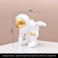 thumbnail image 2 of xiaxaixu Space Man Shaped Resin Statue, Non-slip Free-standing DIY Sculpture, 2 of 9