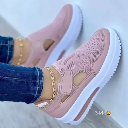 

2022 New Sneakers Women Casual Shoes Women Tenis Feminino Lace Up Breathable Ladies Shoes Woman Outdoor Walking Zapatos Mujer