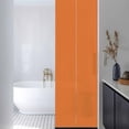 thumbnail image 3 of No Glue Heat Blocking Window Flims, Burnt Orange Window Privacy Film Frosted, Farmhouse Solid Orange Color Modern Art Peep-proof Door Windows Tint for Bathroom, Dormitory, 17.7 x 78.7 Inches, 3 of 9