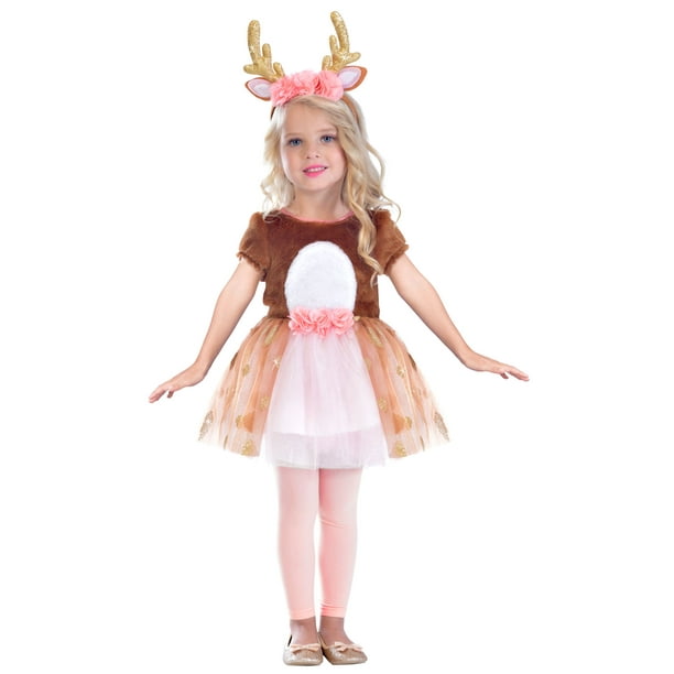 Halloween Girl Costume Toddler Sweet Deer 3T4T, FancyDress Costumes