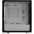thumbnail image 3 of Cooler Master Elite 302 White Micro-ATX High Airflow Minimalist PC Case, 365mm GPU Max, 280mm AIO Max, Type C, Tempered Glass, Triple 120mm aRGB Fan, Intakes Grill, Breathable PSU Shroud, 3 of 9