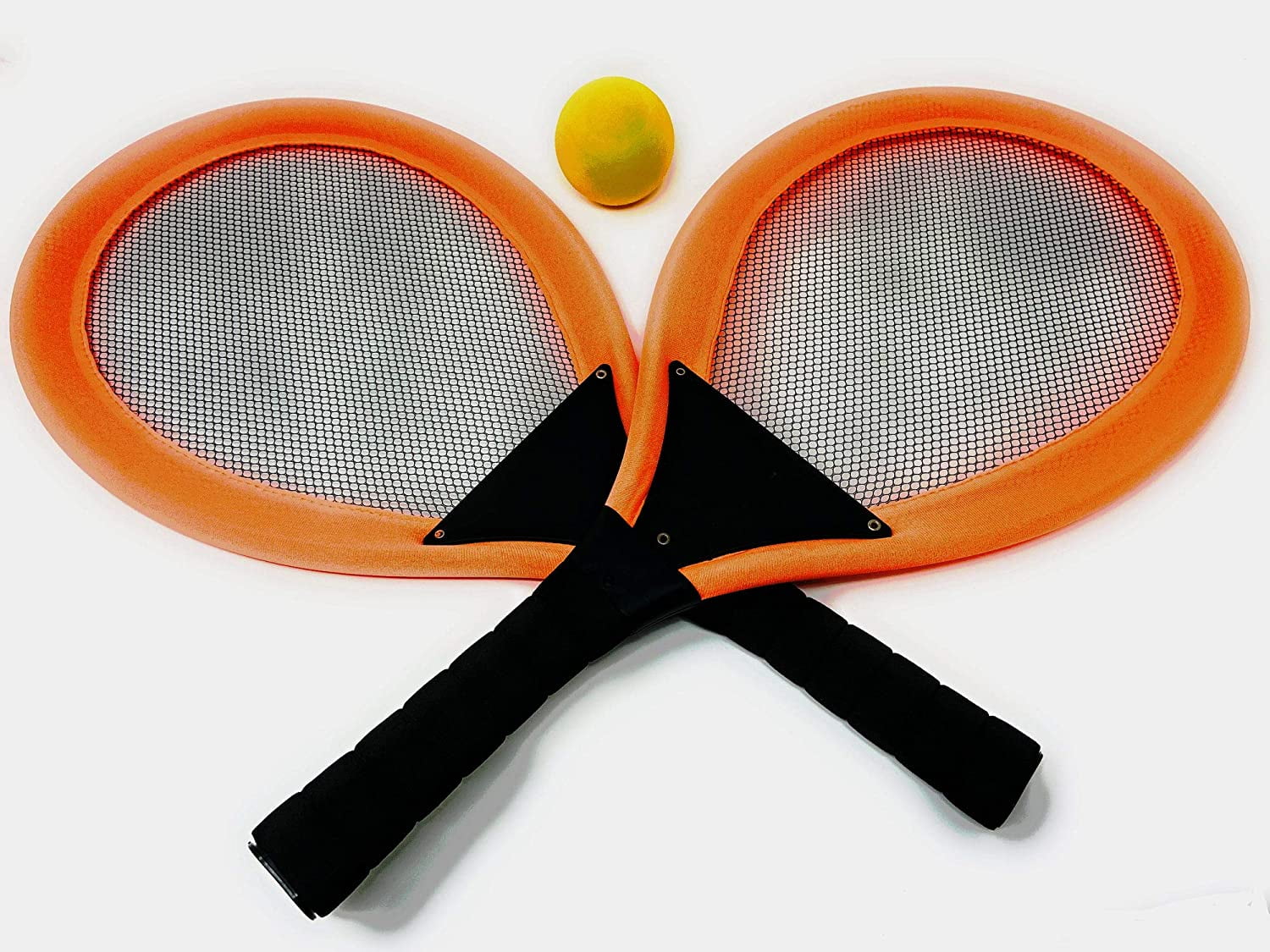 æ— Anti-Slip Portable Kids Badminton Racket Set with 2 Rackets Ball for Children 