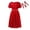 Red, variant on Summer Wedding Guest Maxi Dresses for Women Trendy Clothes Formal Wedding Guest Modest Church Vintage Tea Party Midi Evening Women's Cocktail Dresses