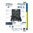 thumbnail image 2 of Juego Rotomartillo Broquero 1/2 700W Accesorios SURTEK RM612CK, 2 of 3