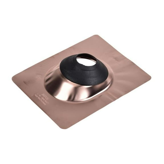 Oatey Bronze Copper Rectangle Roof Flashing - Bronze - 4 x 12 x 15.5 in.