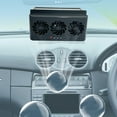 thumbnail image 4 of Black Car Exhaust Fan Solar Car Ventilators For Summer Coolings Radiator Air Circulation Smokes Fan With Easy Installation For Vehicle Airflow Improvement And Comfort, 4 of 6