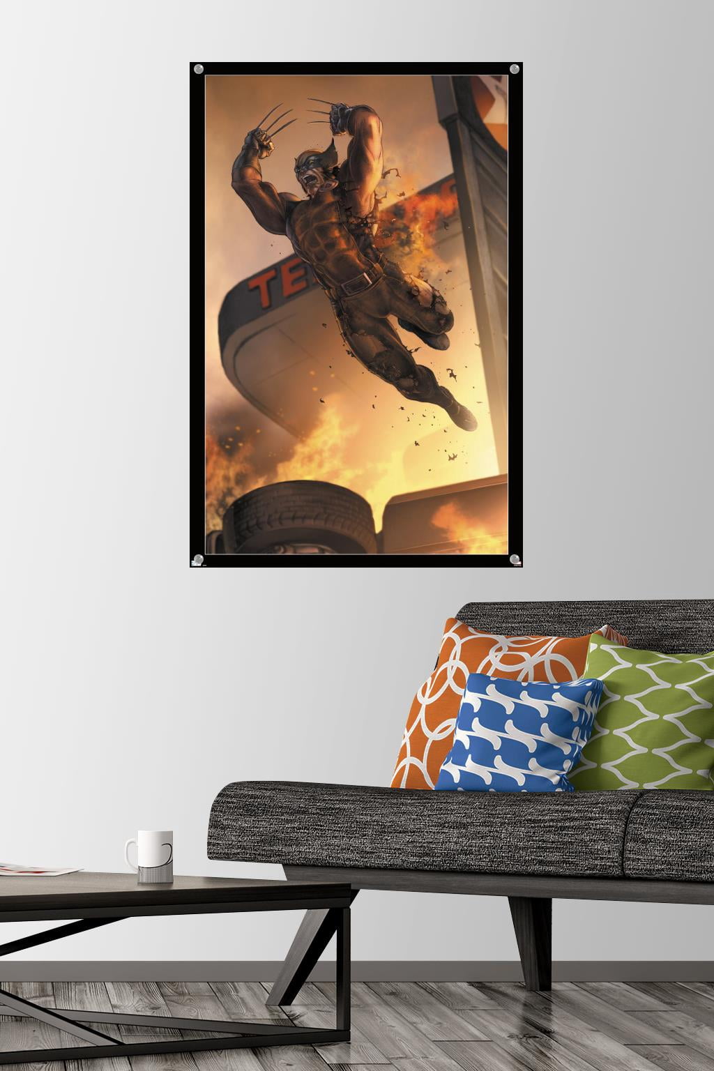 Marvel Comics - Wolverine - X-Force #26 Wall Poster with Pushpins, 22.375" x 34"