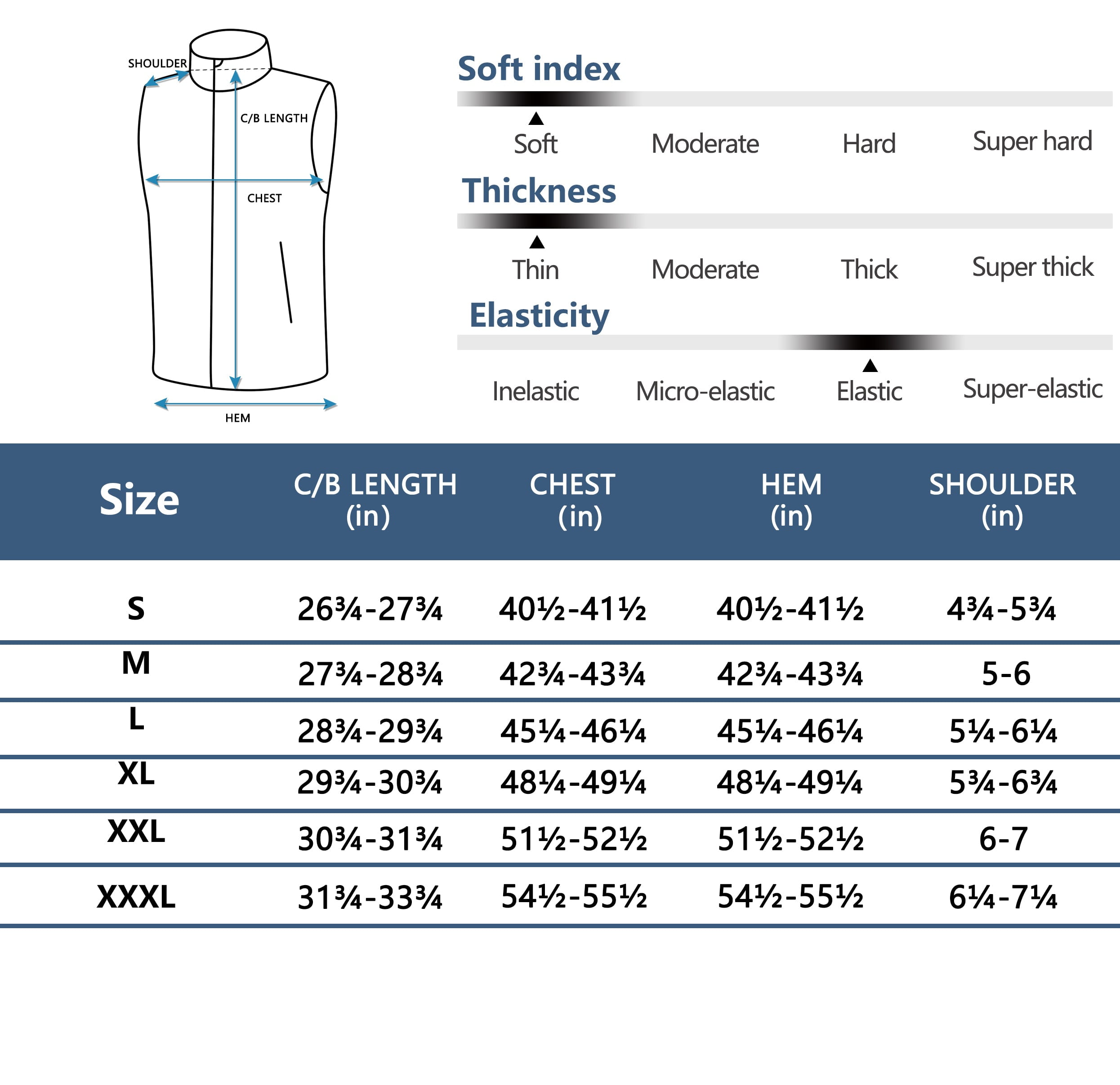 Little Donkey Andy Men's Lightweight Softshell Vest Windproof Sleeveless Jacket for Travel Hiking Running Golf Size XXXL