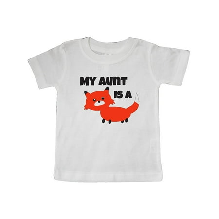

Inktastic My Aunt is a Fox Gift Baby Boy or Baby Girl T-Shirt