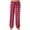 Hot Pink, variant on yievot Women's Plaid Pajama Pants Christmas Drawstring Lounge Sleep Pants Soft PJ Bottoms with Pockets