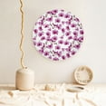 thumbnail image 5 of Picia Orchids Flowers Pattern Bone China Decorative Plate – Wall Decor with Stand and Adhesive, Elegant Ornament for Living Room, Office, or Entryway-6in, 5 of 6