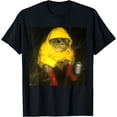 thumbnail image 1 of Camiseta divertida con gráficos de rana para fumar, 1 of 2