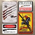 thumbnail image 2 of 4 Uds Pistola Placa Metal Vintage Pintura Hierro Rectangular Bar para El 20x30cm, 2 of 9