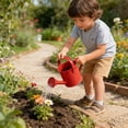 thumbnail image 2 of Fareti Small Watering Can, Flower Garden Watering Can, Gardening Tool Accessories for Outdoor Indoor Plants Lawn, 2 of 4